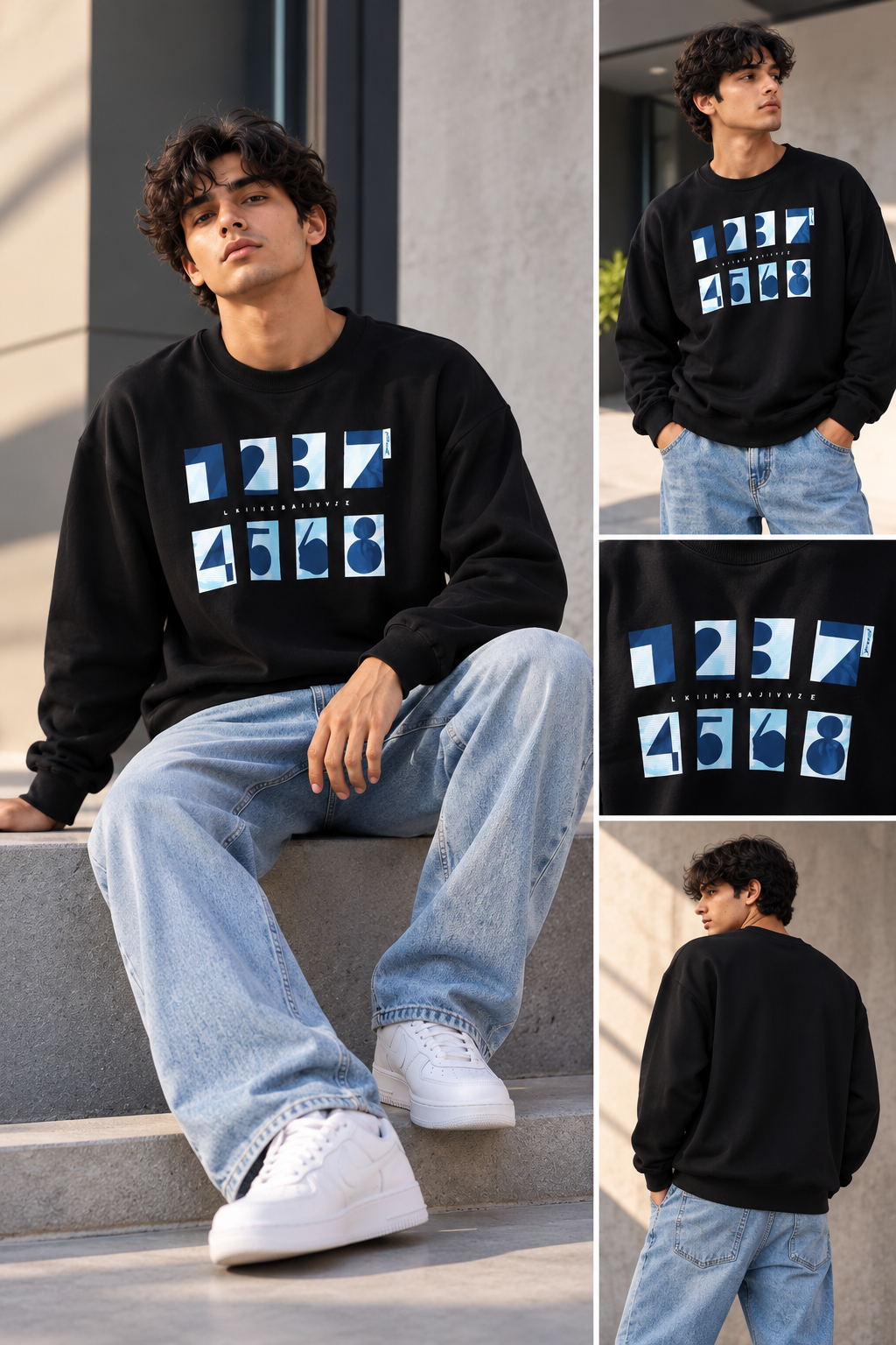 Sweatshirt - Black
